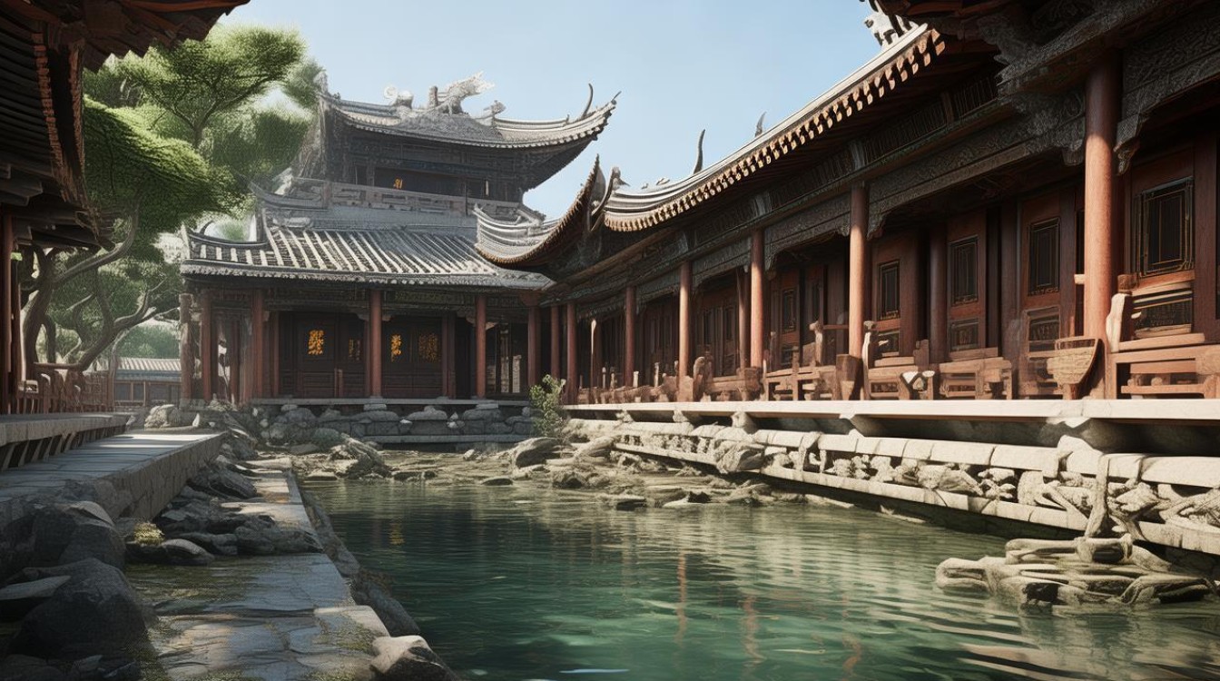 龙川上坪的寺庙
