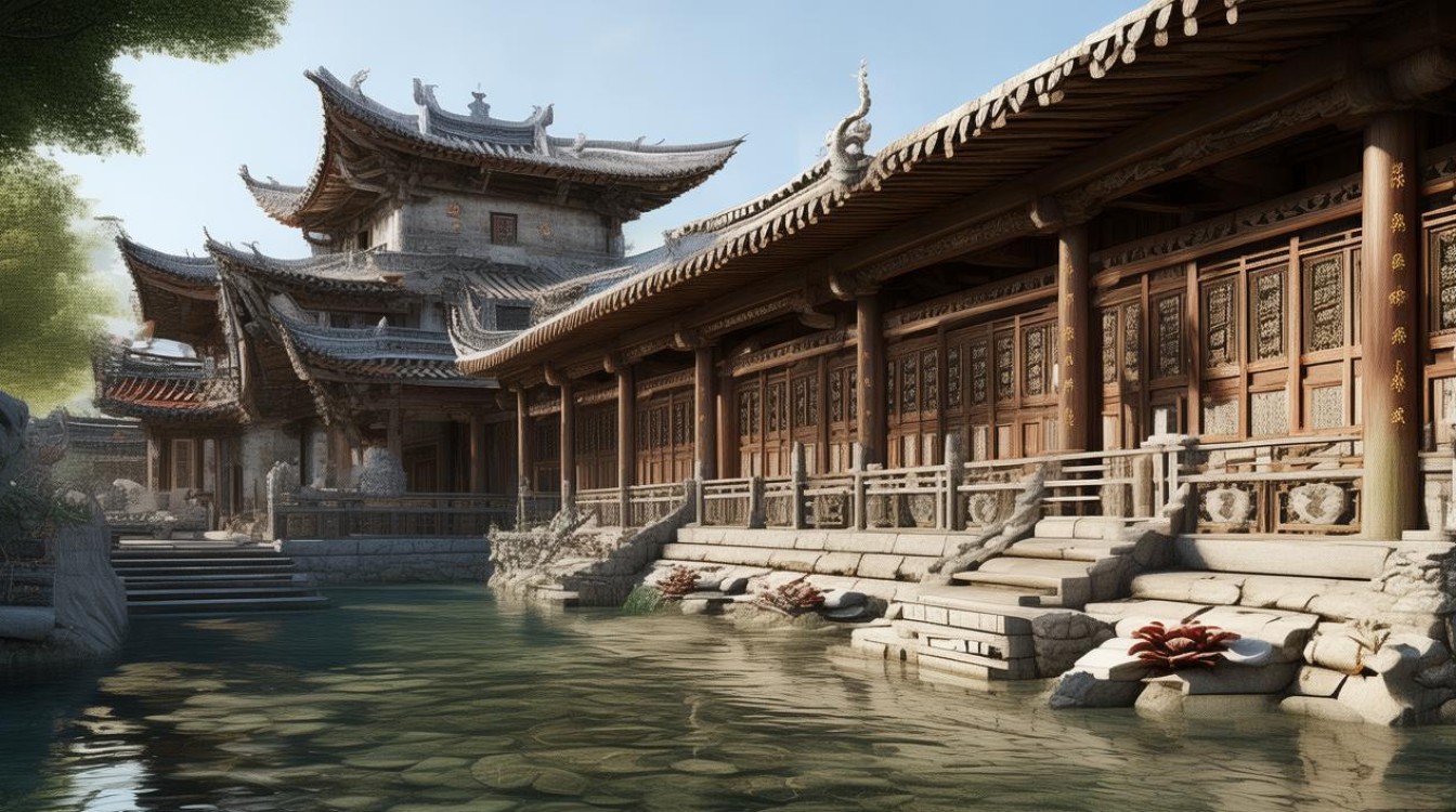 龙川上坪的寺庙
