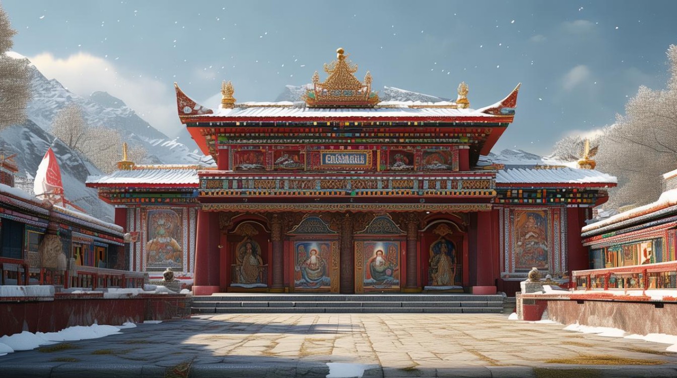 阿里地区的寺庙