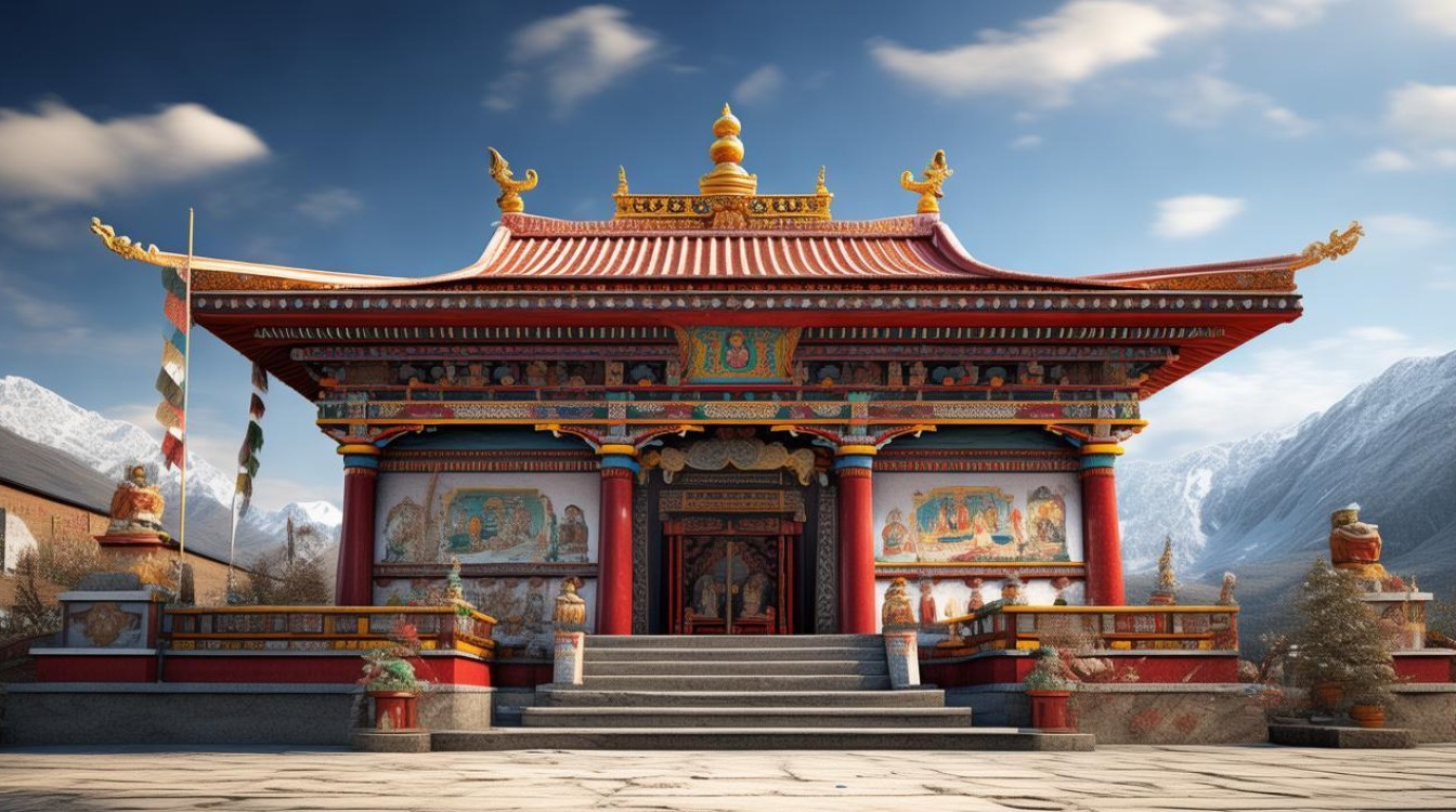 阿里地区的寺庙