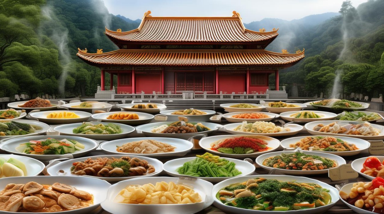 普陀山寺庙斋菜