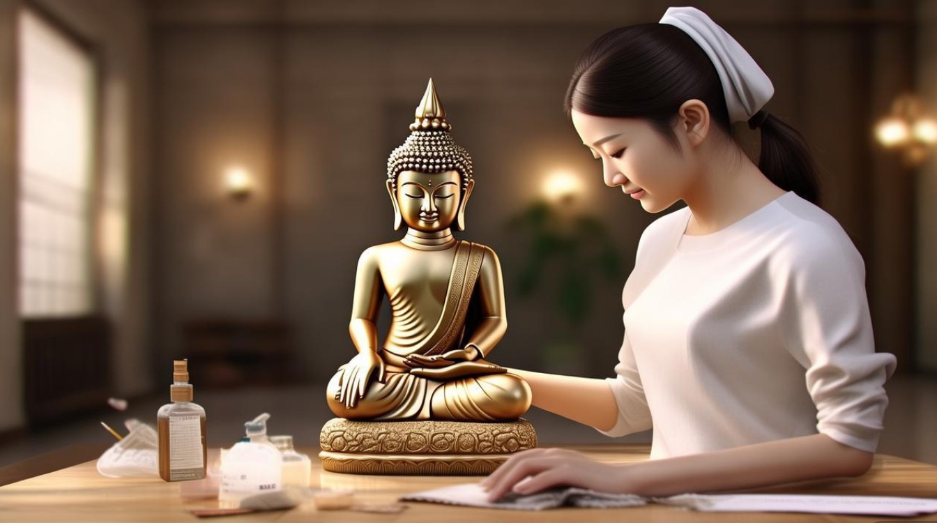 怎么清理佛菩萨