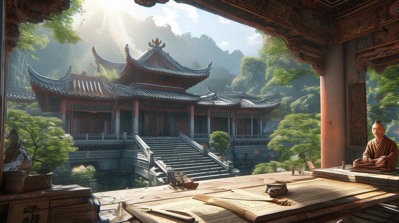 重华岩寺庙修行