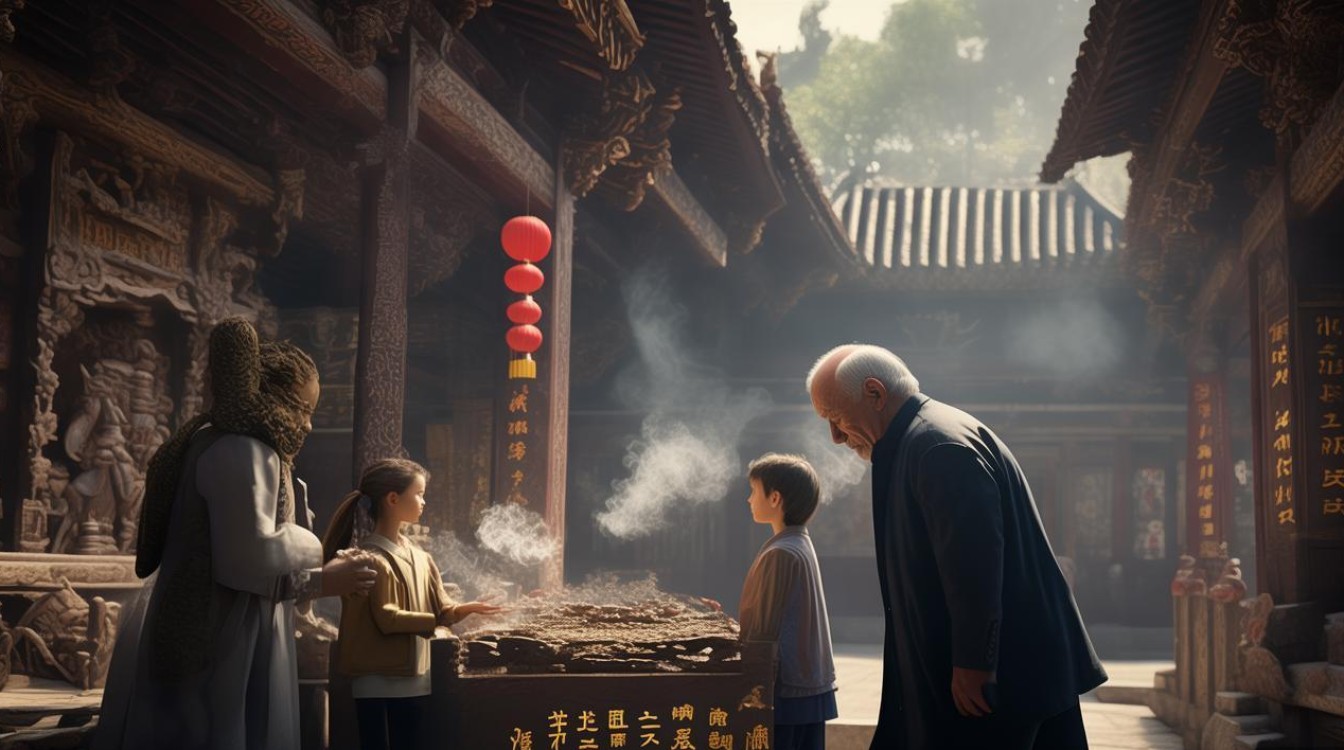 拜祖先拜菩萨