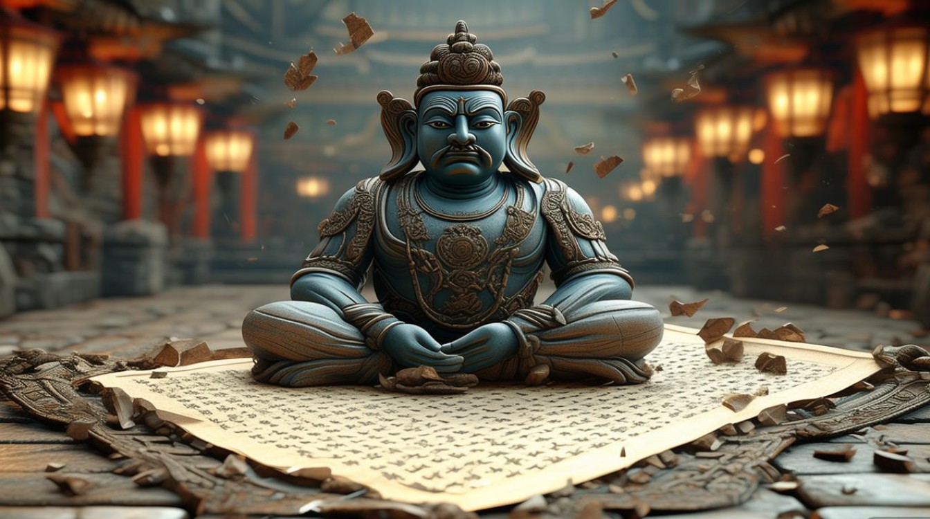 文殊菩萨摔碎了