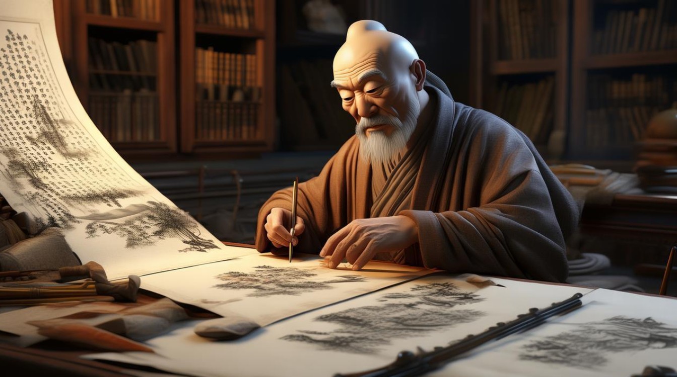 印觉法师书画