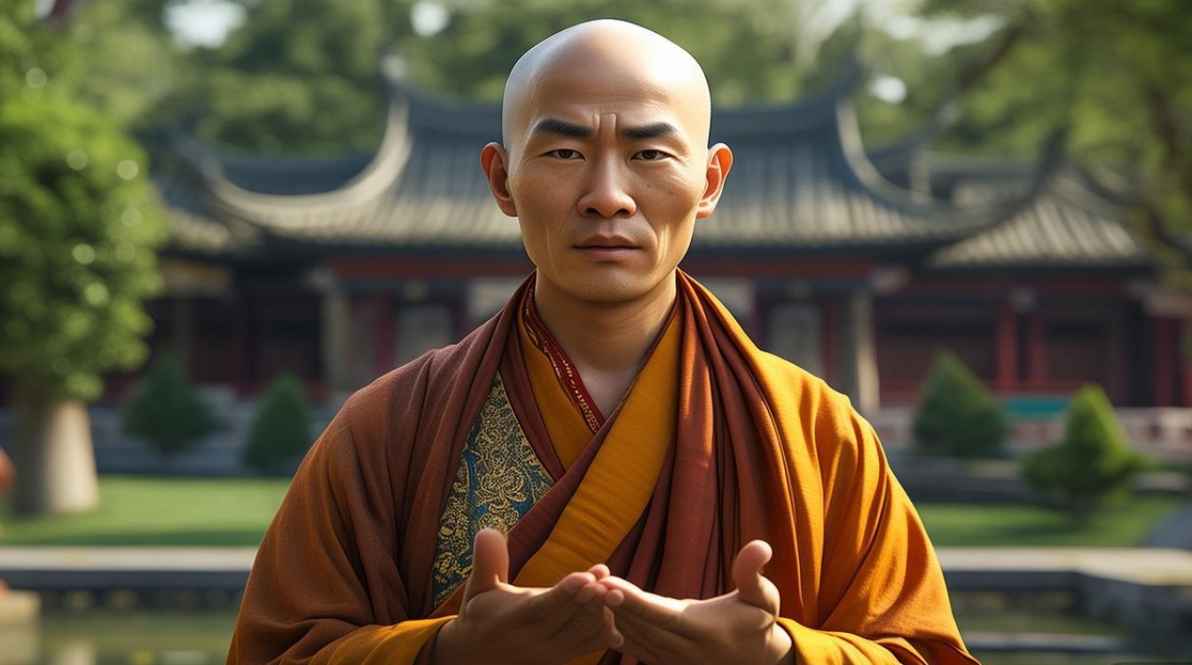 带领修行的法师