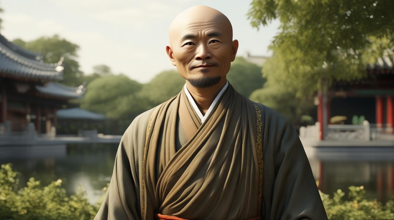 代县释明净法师