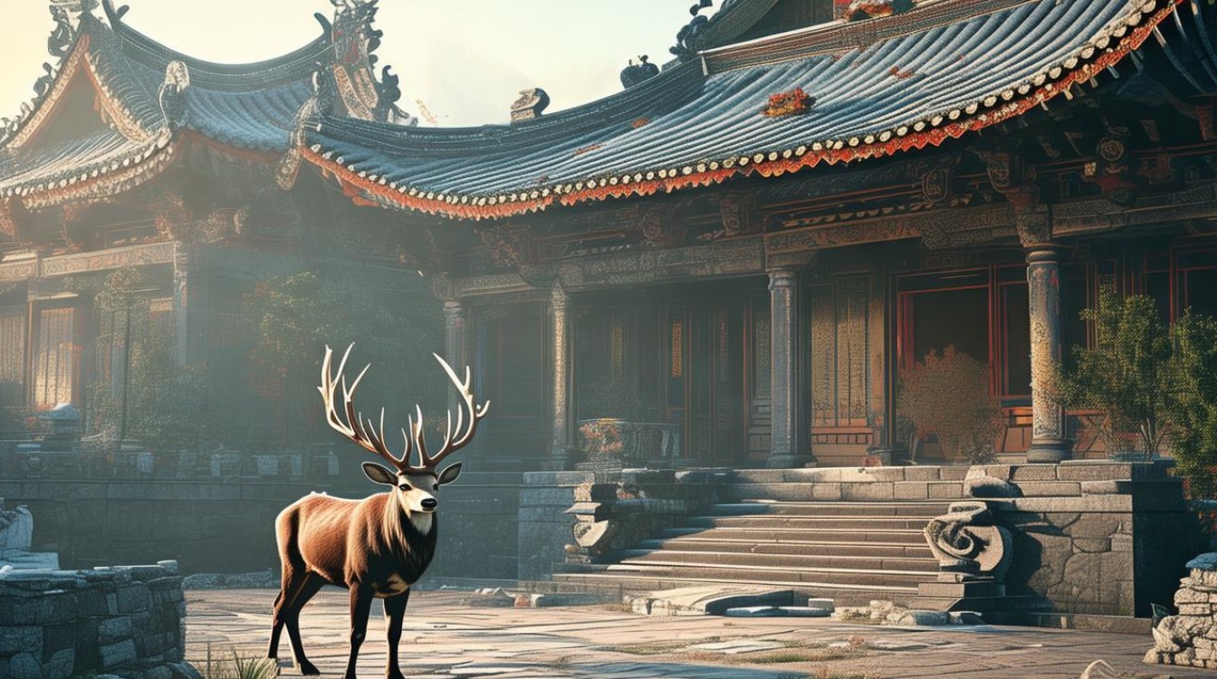 鹿泉鹿泉吉祥寺庙