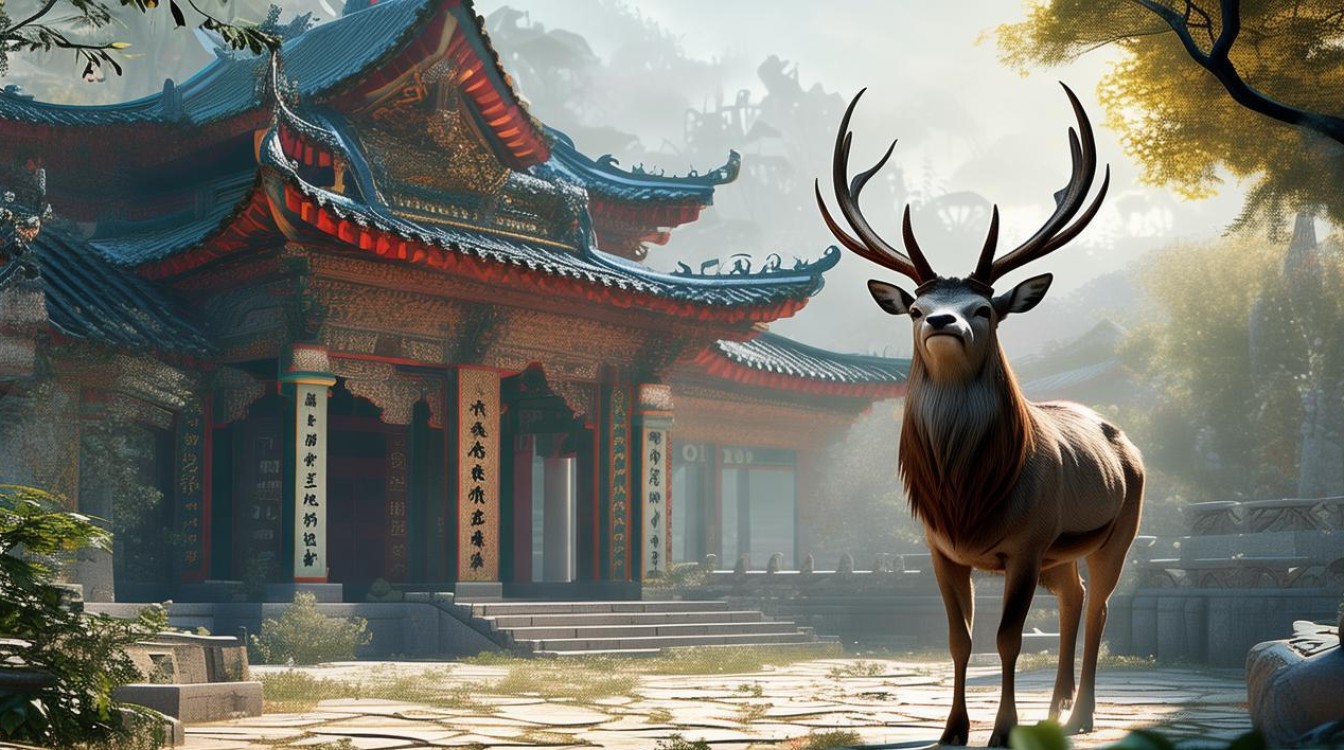 鹿泉鹿泉吉祥寺庙