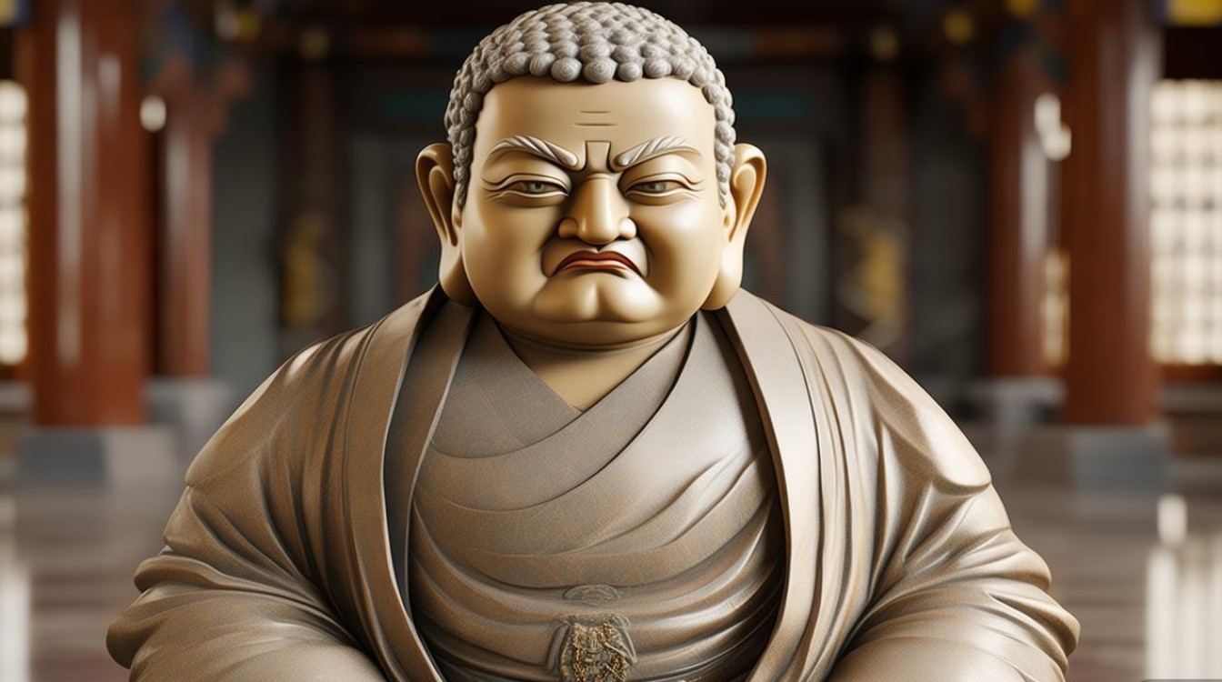 大势至菩萨嗔言