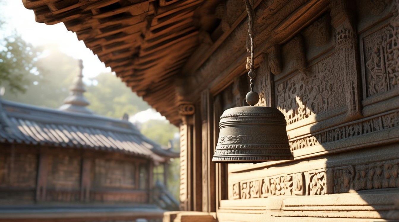 铃铛寺庙一角