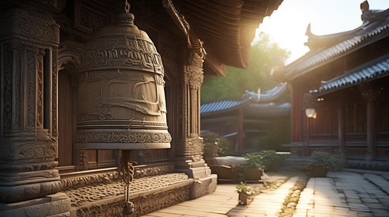 铃铛寺庙一角