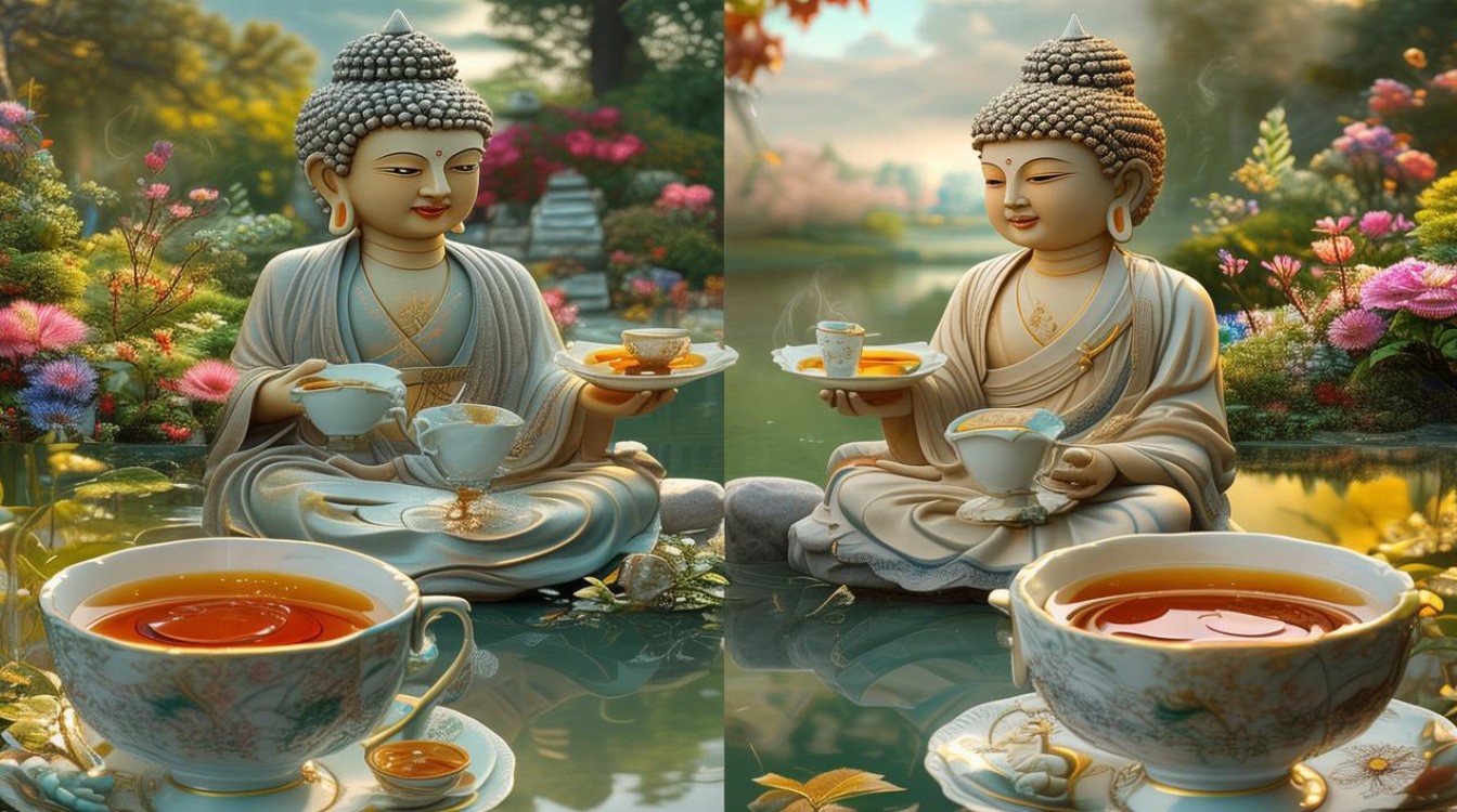 佛菩萨对于喝茶