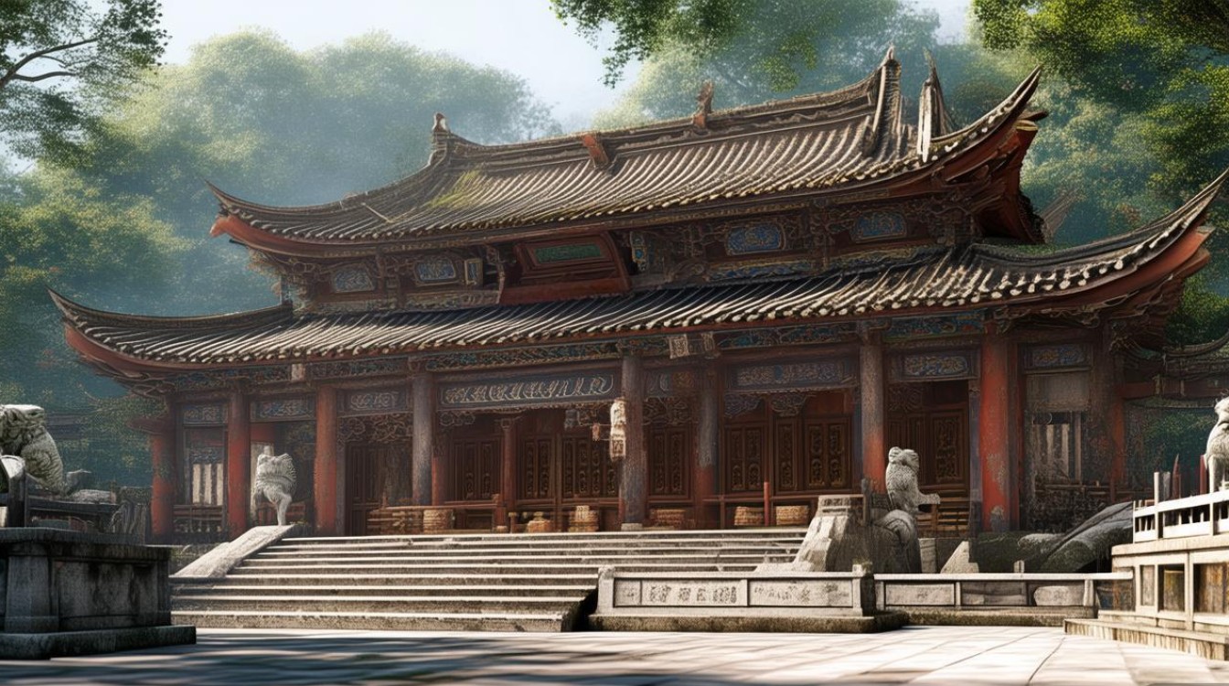 临沂聚龙山寺庙