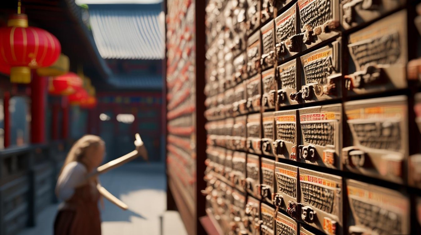 普陀山寺庙抽签