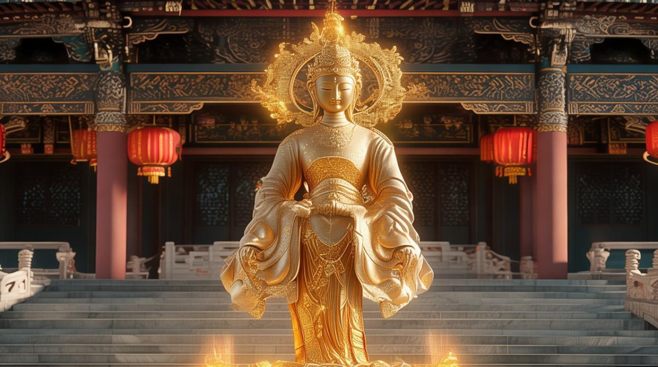 杭州灵隐寺菩萨显灵