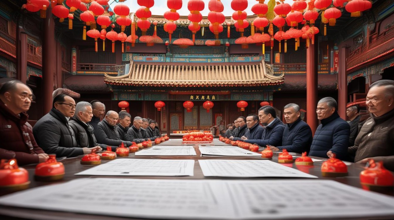 春节寺庙安全会议