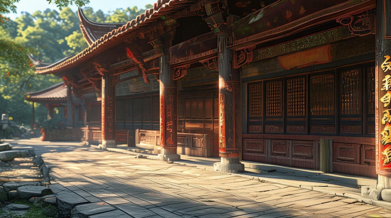 终南山附近的寺庙