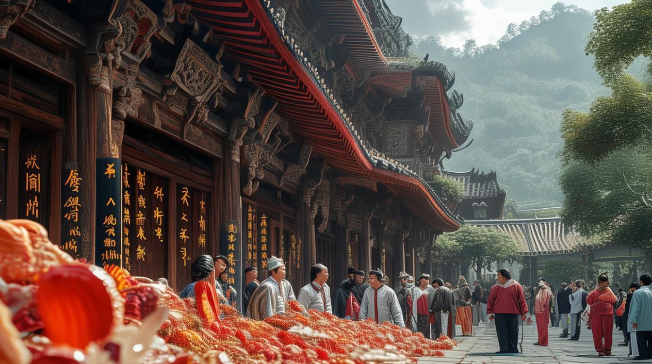 九华山寺庙捐赠