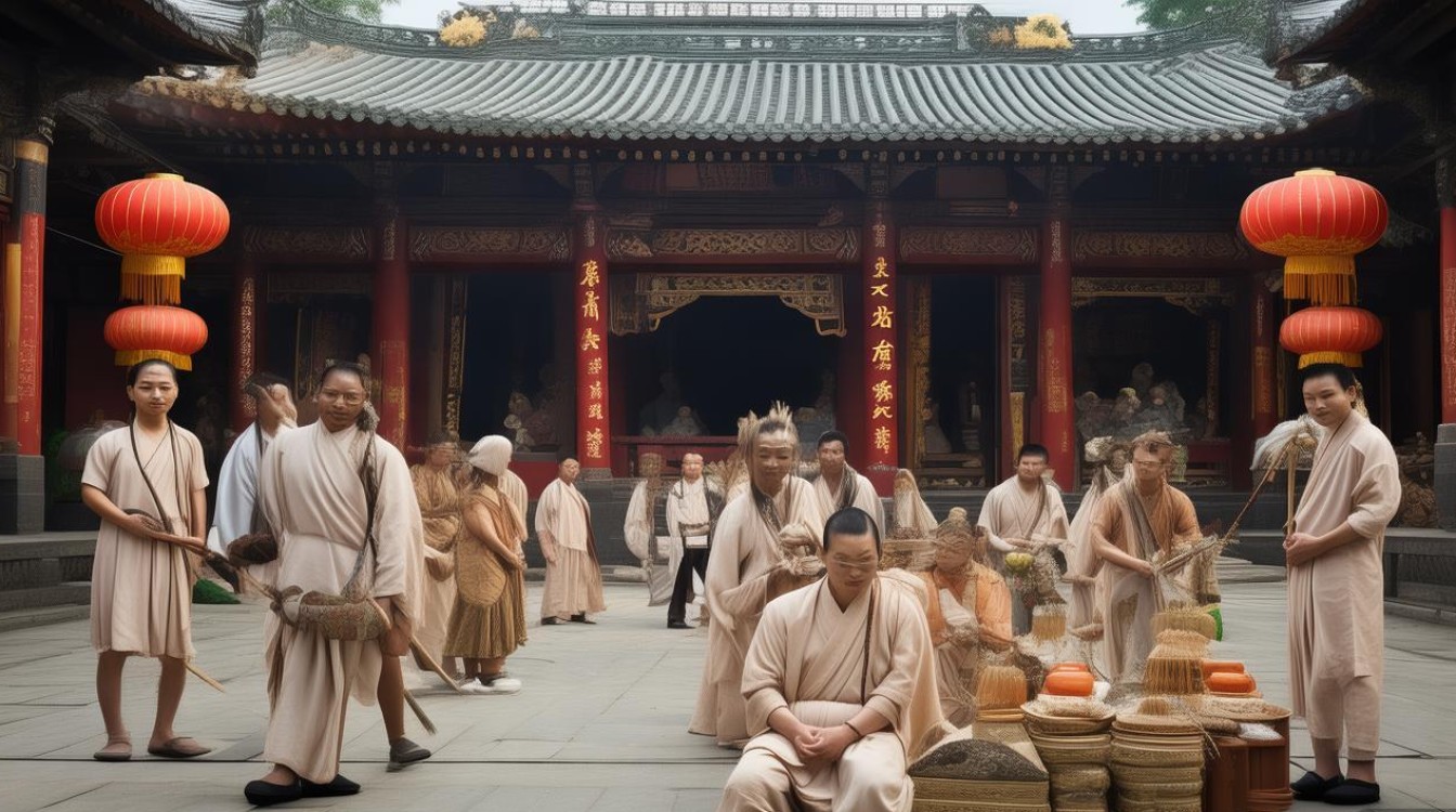 寺庙义工四川