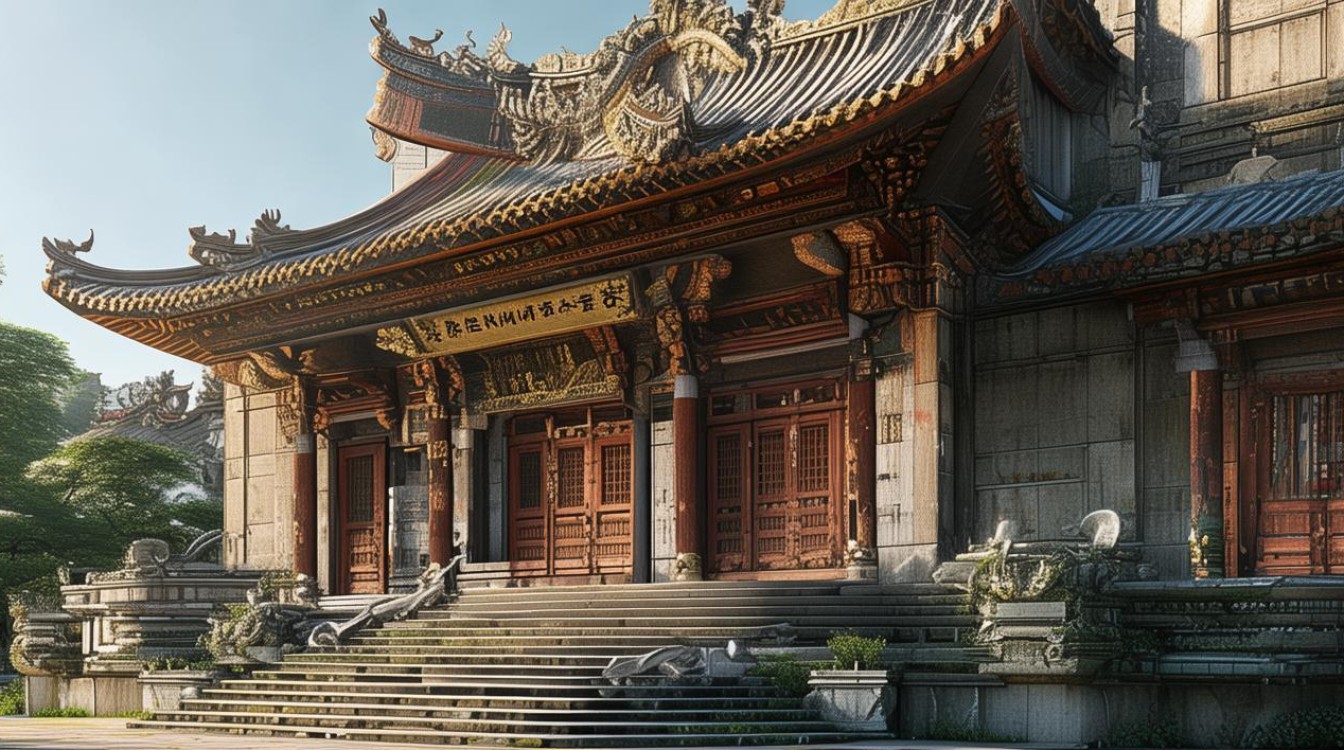 寺庙一般建在