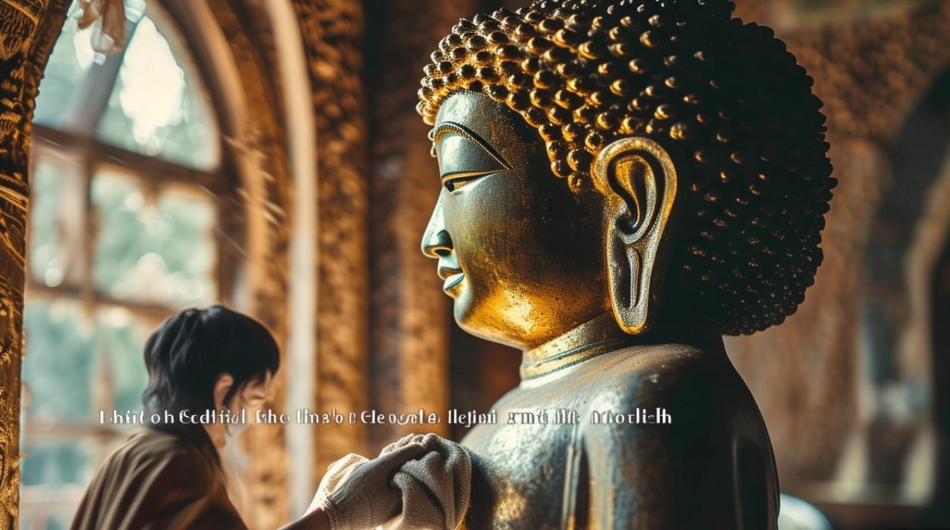 梦见在寺庙清洁佛像