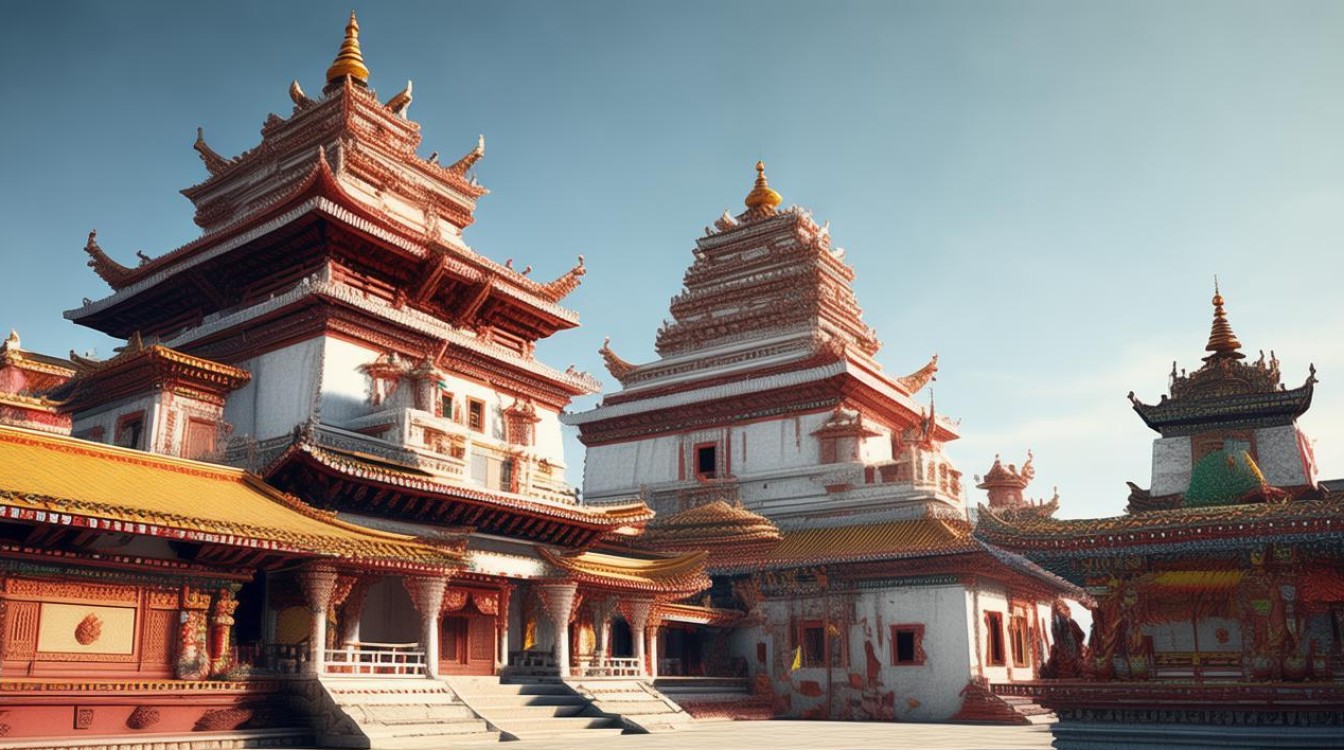 琼结塘布杰寺庙