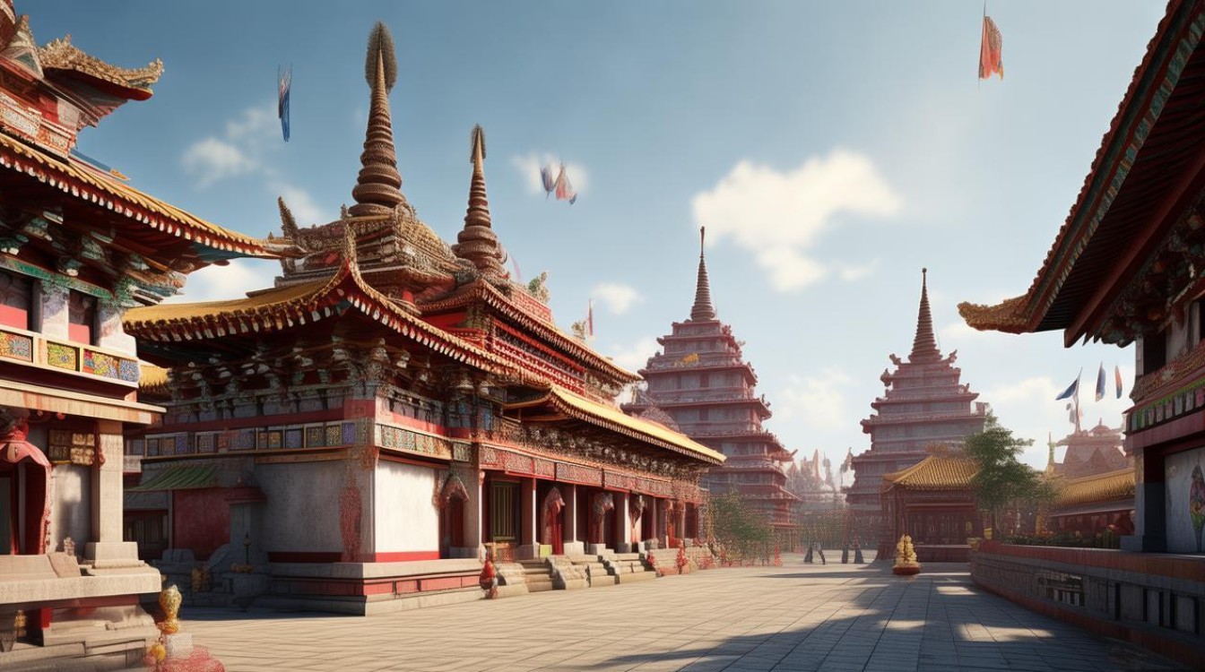 琼结塘布杰寺庙