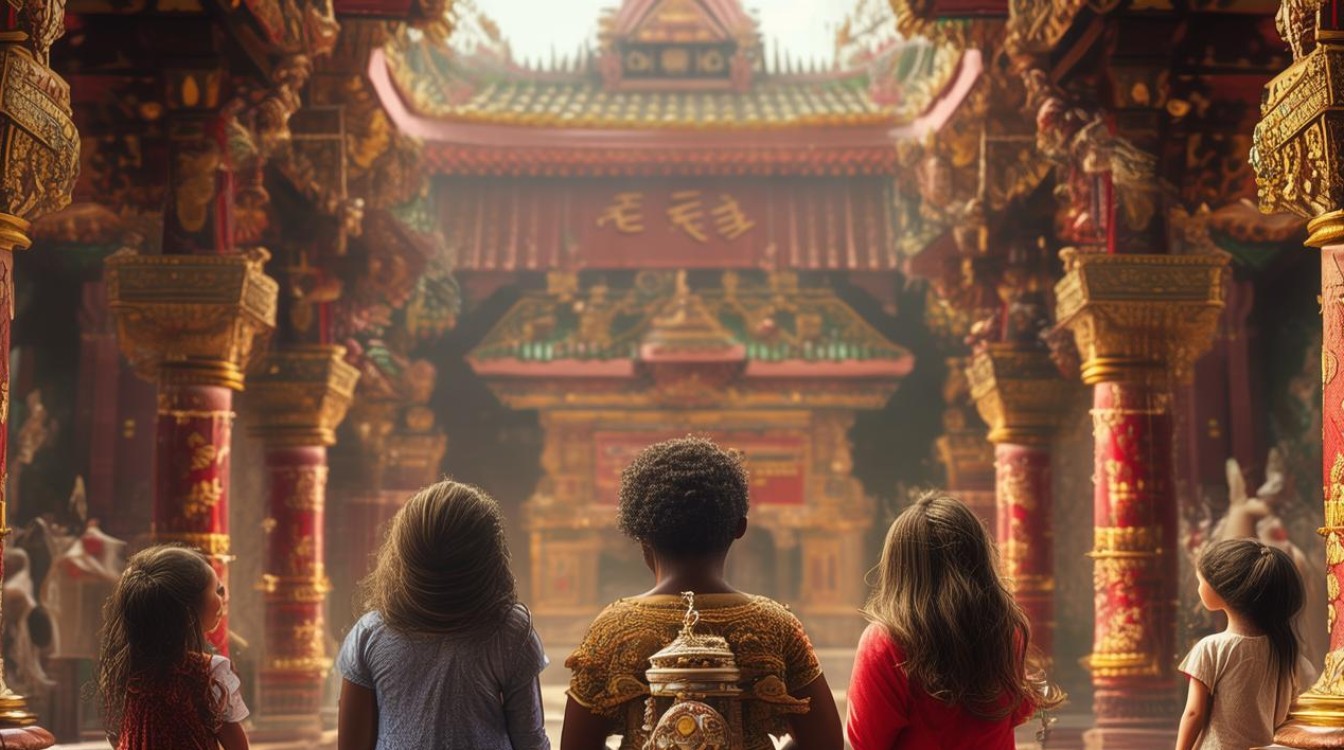 去寺庙求子如愿了