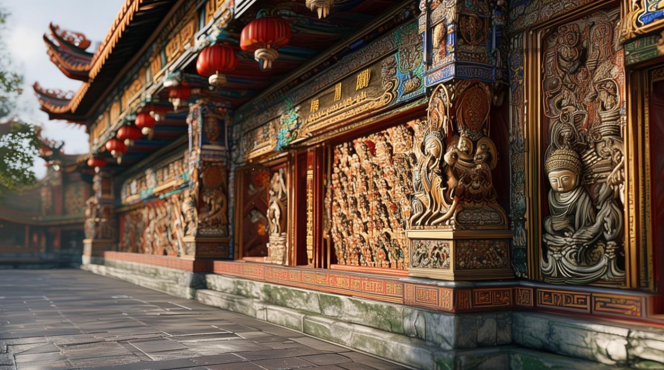 台湾寺庙颂三千佛经