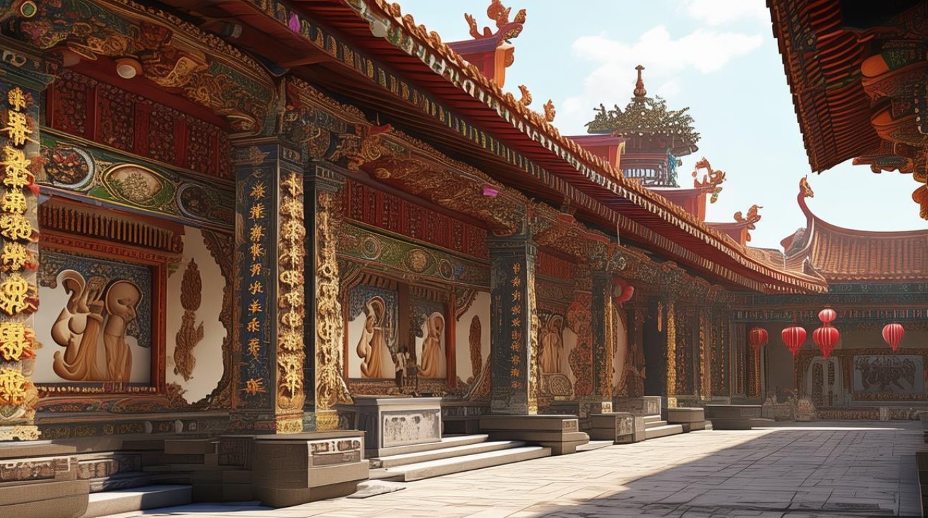 台湾寺庙颂三千佛经