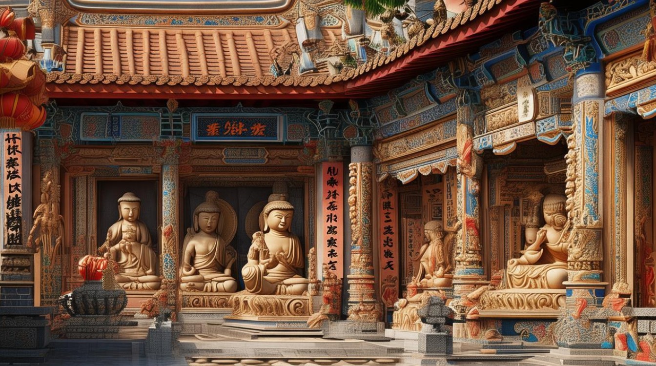 台湾寺庙颂三千佛经