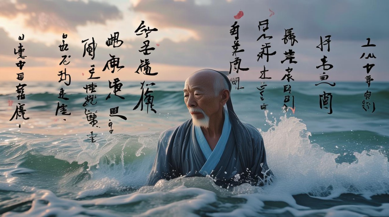 海庆法师对联