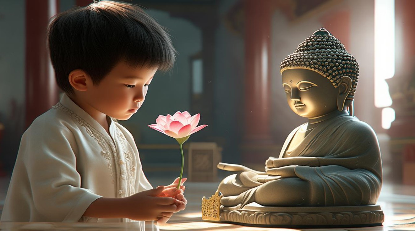 童子必须供养菩萨