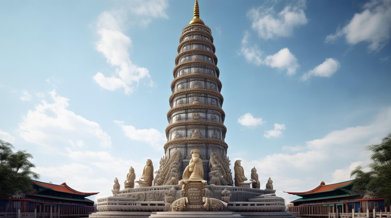 明净法师千佛塔