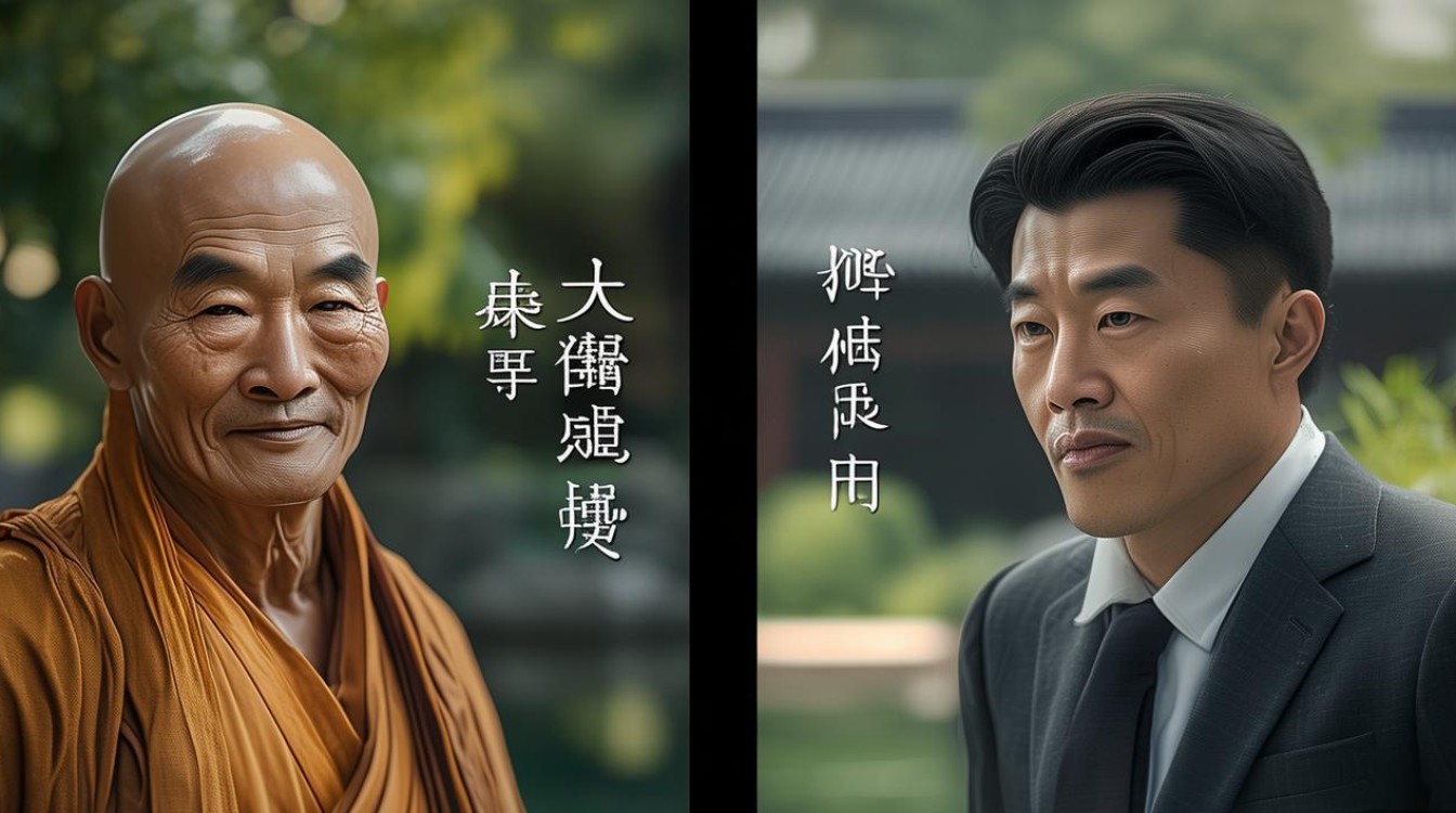 学诚法师与赵朴初