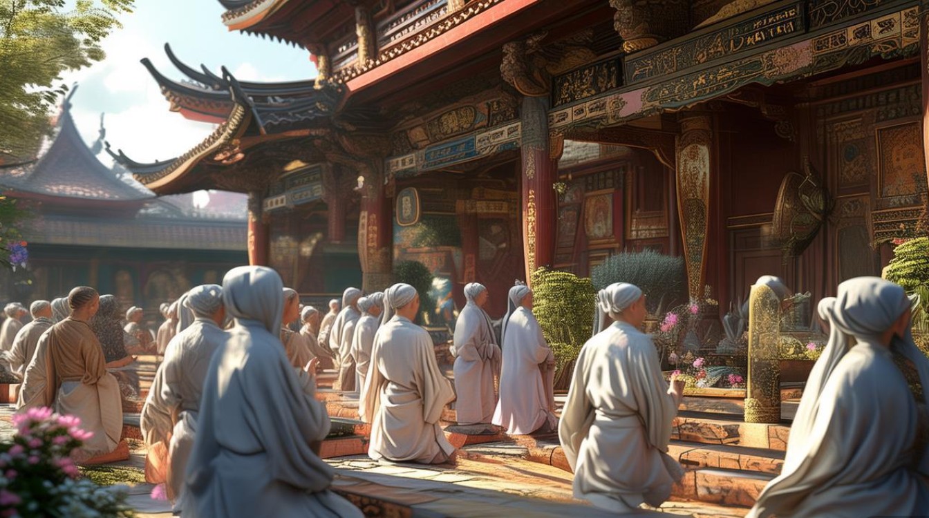 佛教尼姑寺院