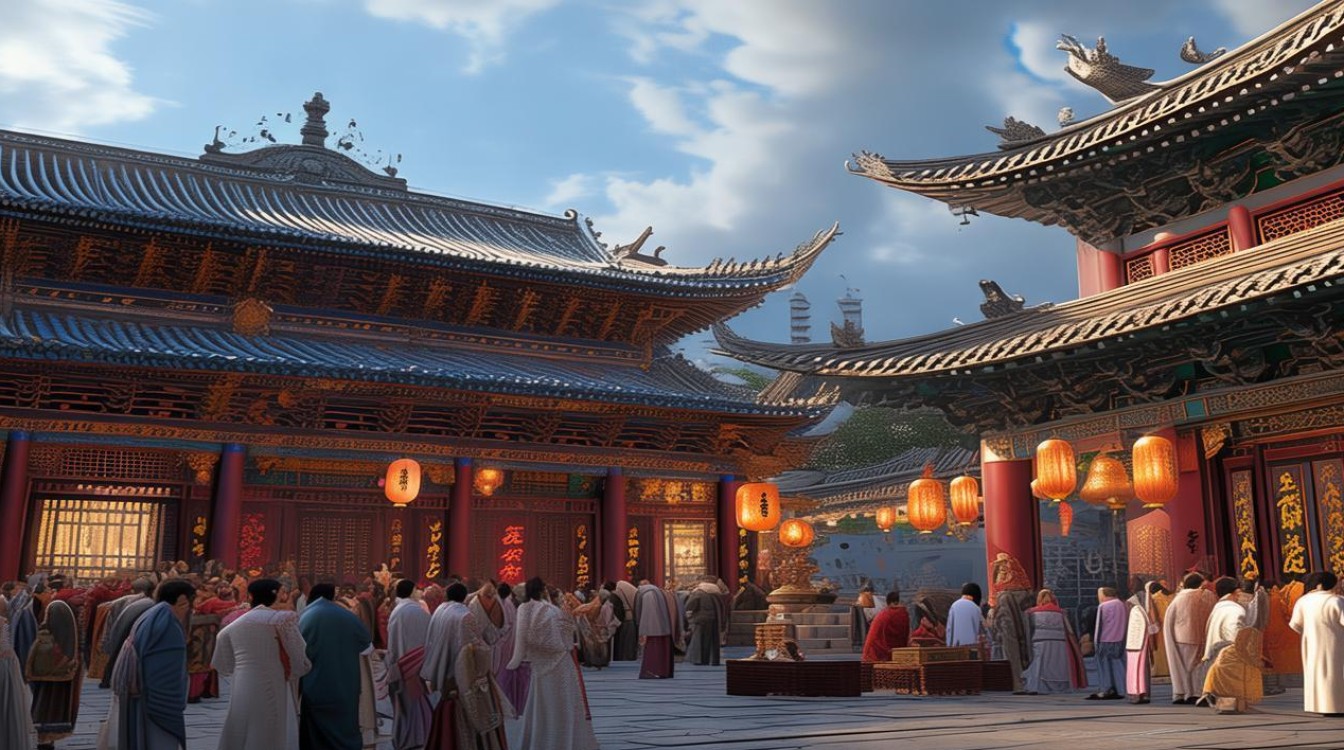 南山寺庙 佛七
