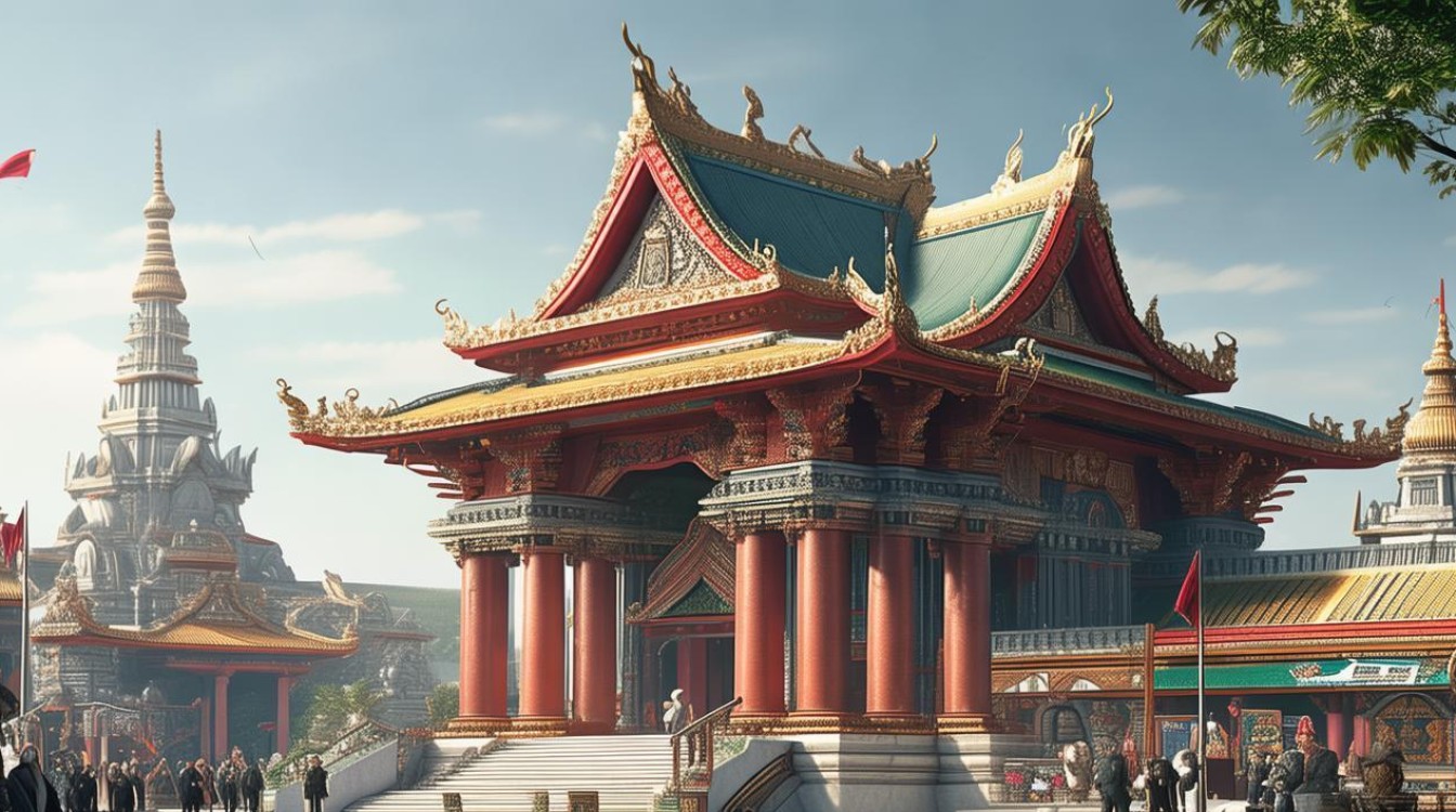政治和寺庙之间相同