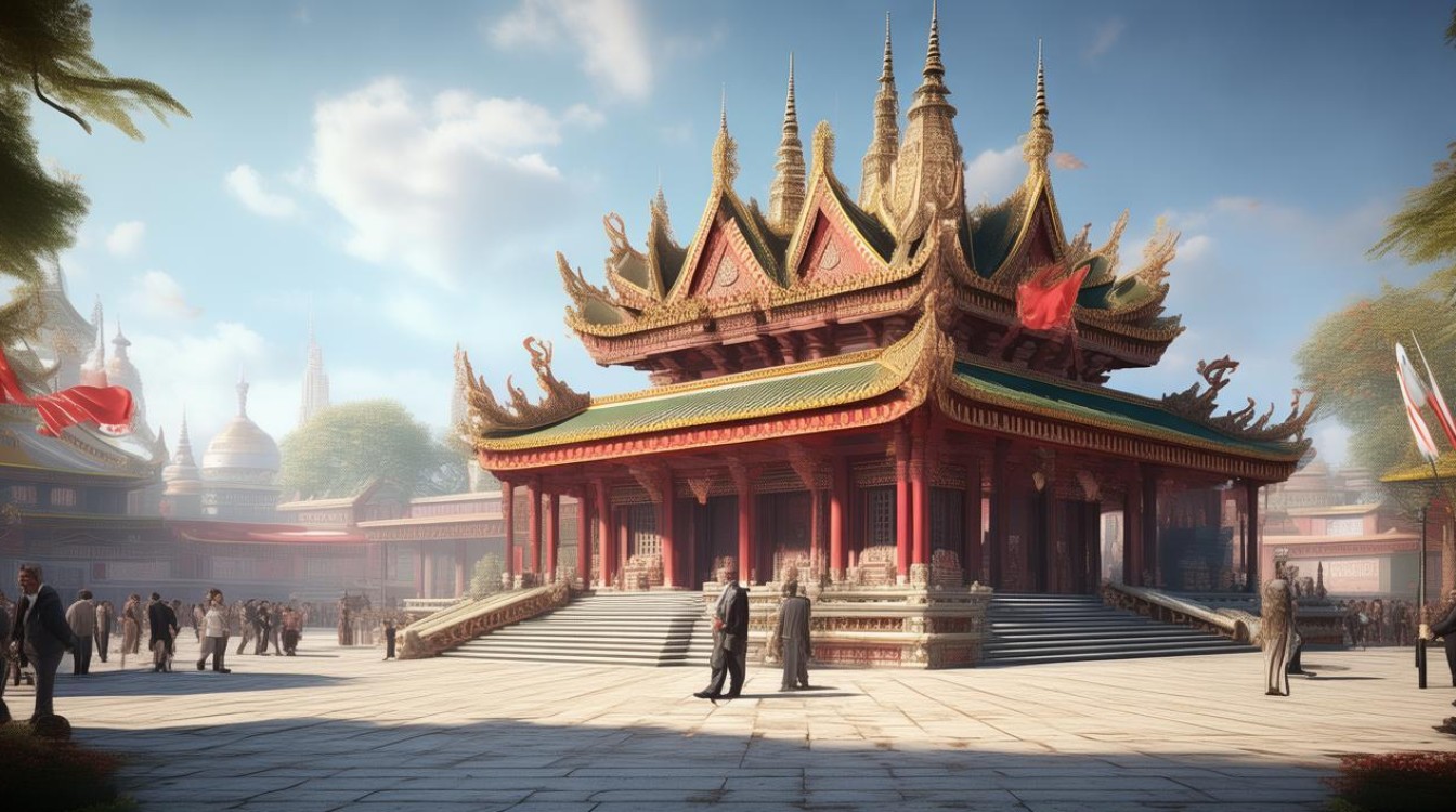 政治和寺庙之间相同