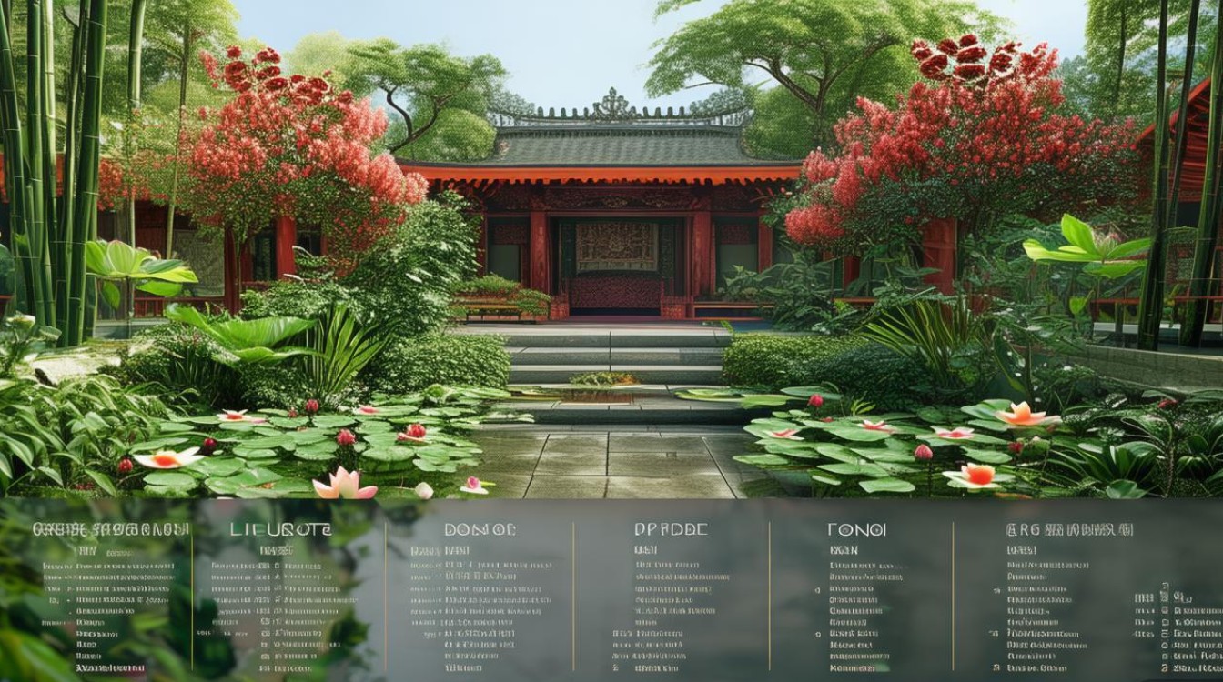 适合寺庙种植的植物