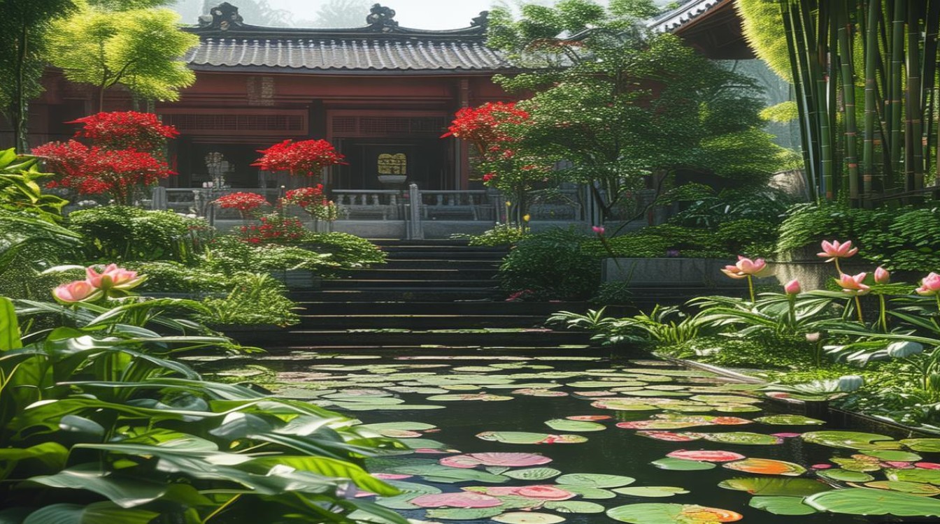 适合寺庙种植的植物