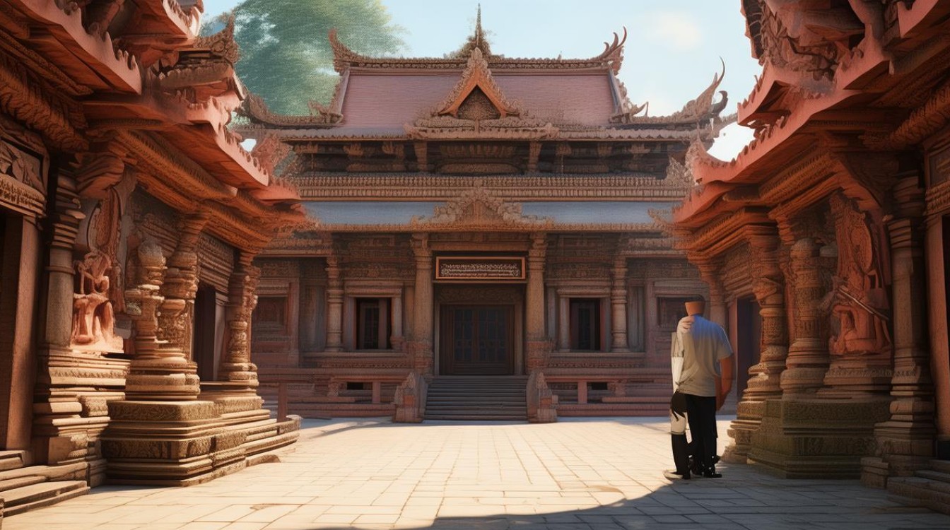 寺庙里当保安因果