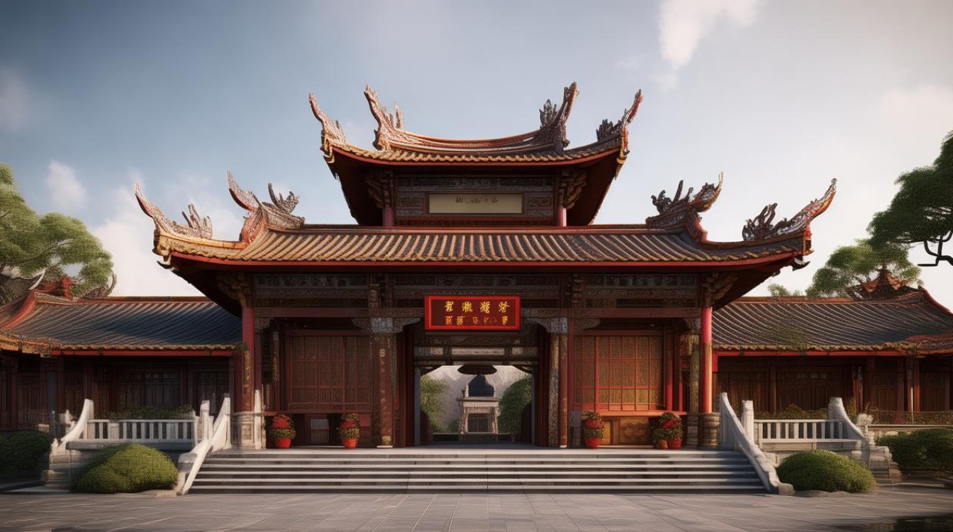 广东梅州市寺庙