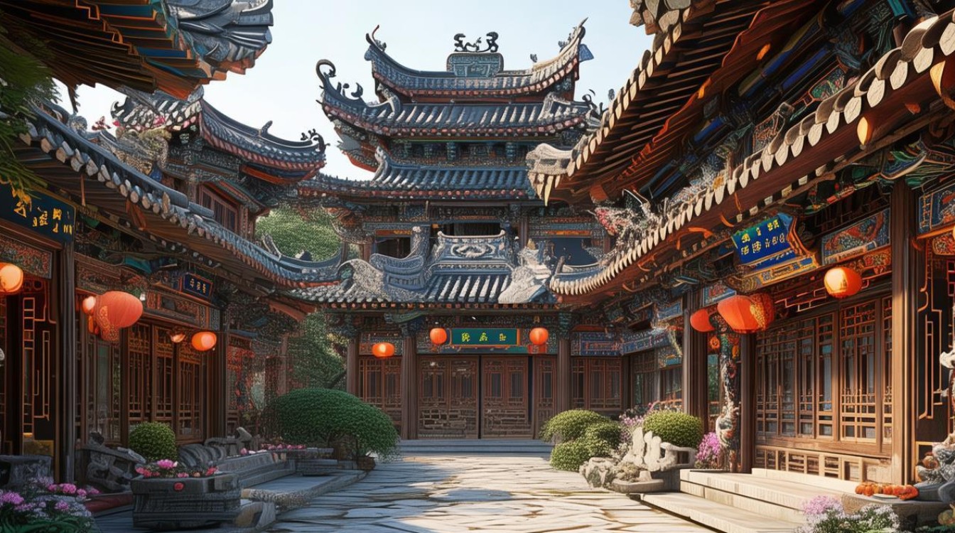 北京开缘寺庙 图片