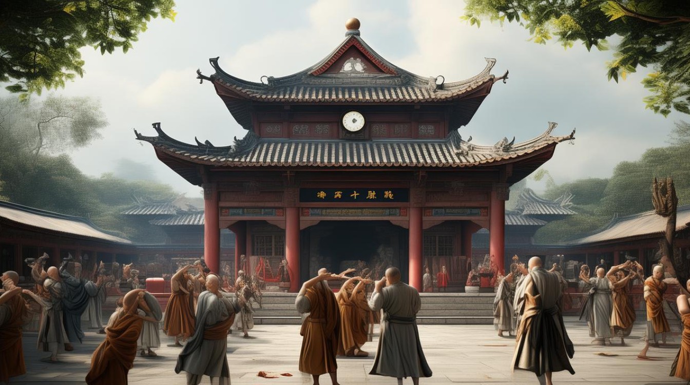 寺庙每天叩几次钟