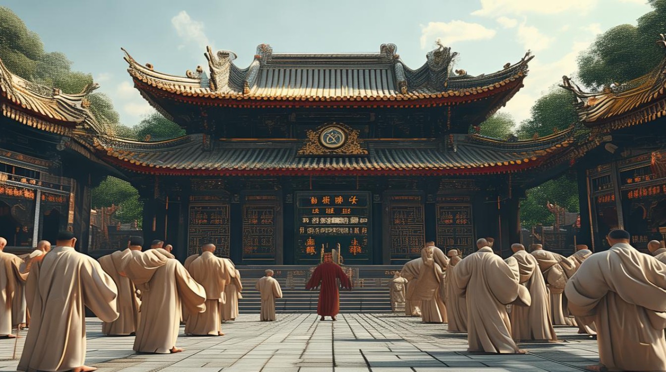 寺庙每天叩几次钟