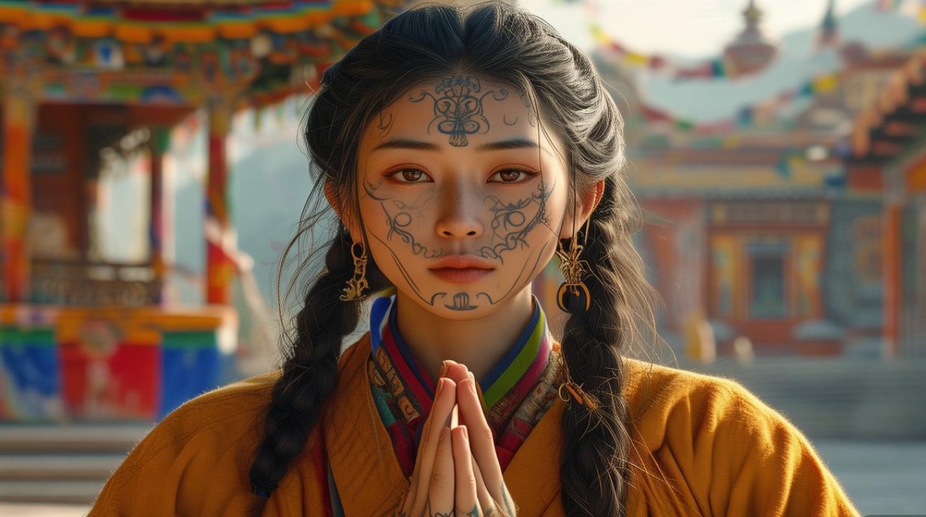 藏传女法师 外国