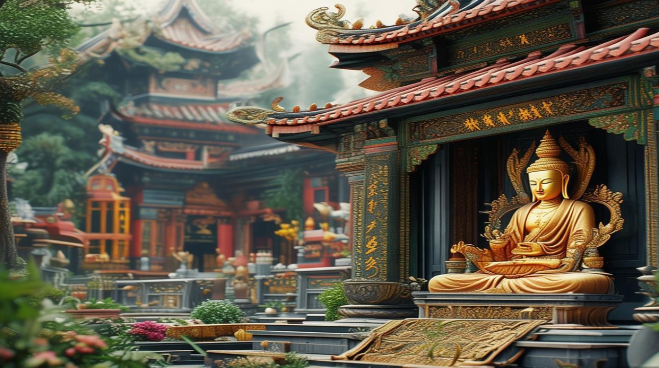 寺庙药王菩萨